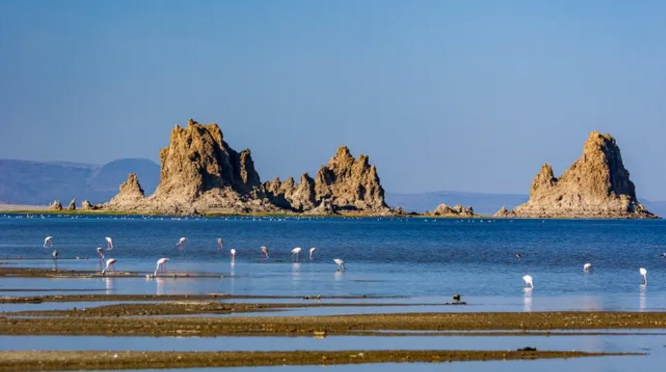 Lake Abbe, Dikhil Region (border with Ethiopia), Djibouti